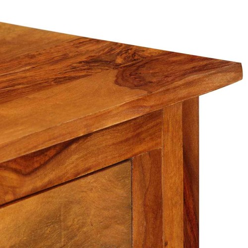 vidaXL Sideboard with 3 Drawers 110x30x80 cm Solid Wood Acacia HEE - Picture 6 of 10