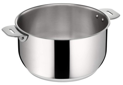 Lagostina Salvaspazio Casserole en Acier Inoxydable 18/10 Ø 14 cm Induction G...