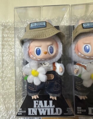 【Pop Mart】 正規品★ Fall In Wild Labubu Series Toy Keyring POP MART LABUBU FALL IN WILD Plush Doll VINYL KEY CHAIN