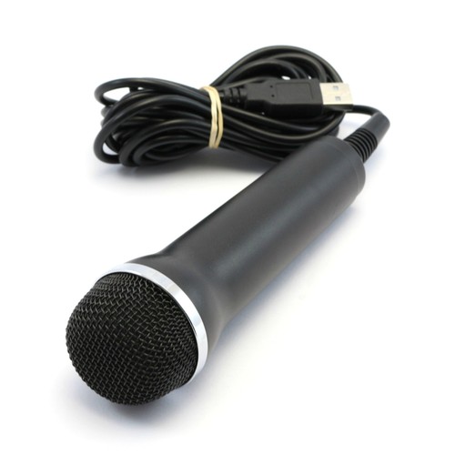 Wii Mikrofon / Microphone mit USB Anschluss für Xbox360/PS2/PS3 Dritthersteller - Bild 2 von 2