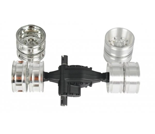 Carson 500907268 1:14 Hinterachse selbstsperrend/Durchtr. - Bild 2 von 2