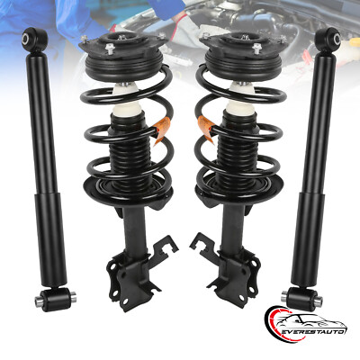 Pair(4) Shock Complete Struts ASSY For Nissan Sentra 2.0L 2007-12 Front ...
