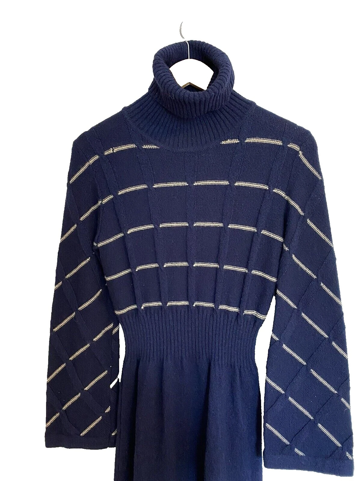 Wool Blend Sweater Vintage Dresses for Women