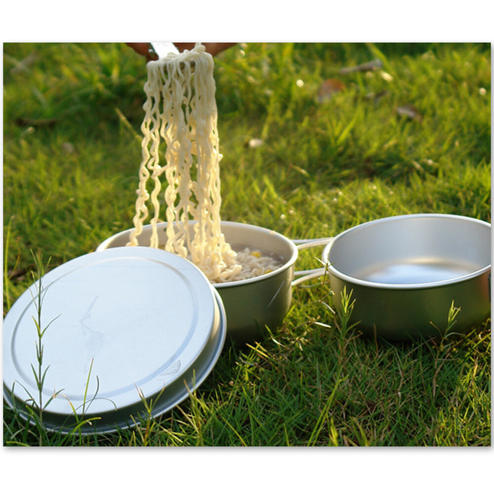 Camp Plates And Bowls Sets Backpacking Picnic Cooking Bowl O3M0 eBay