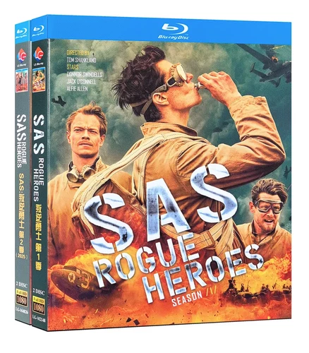 SAS: Rogue Heroes Season 1-2 (2025)     4-Disc  Box Set