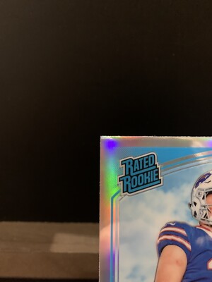 JOSH ALLEN 2018 SELECT ROOKIE SELECTIONS SILVER PRIZM BILLS RC Q3599