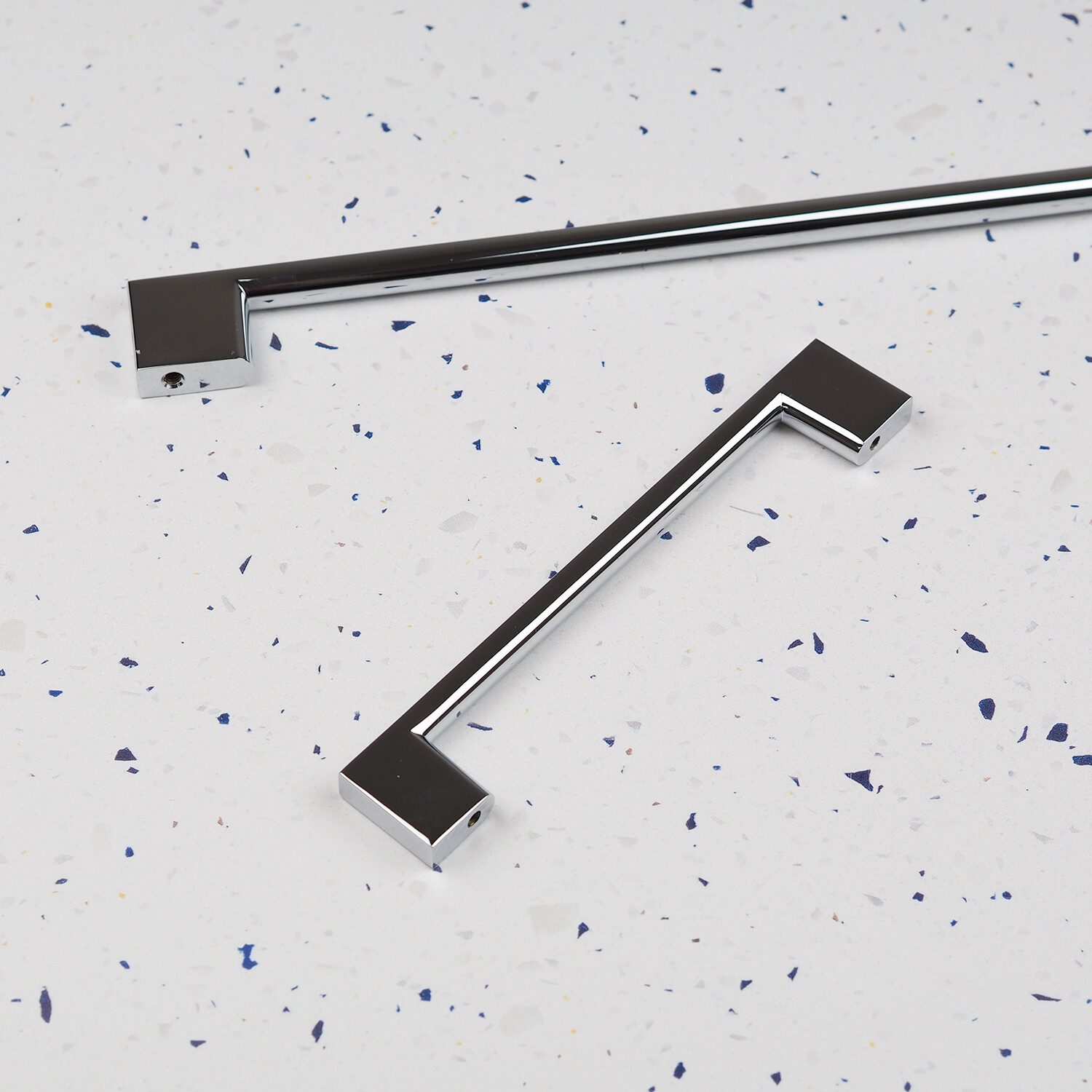 10x 320mm Chrome Handles Kitchen Cabinet Cupboard Door Drawer Slim Silver Pull