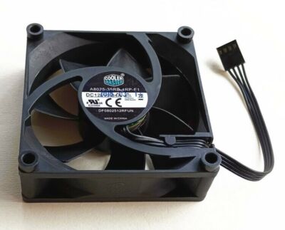 Cooler   DF0802512RFUN 8CM   12V 0.34A PWM   CPU CoolingFan #E7*