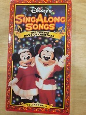 Disneys Sing Along Songs - The Twelve Days of Christmas (VHS, 1997)
