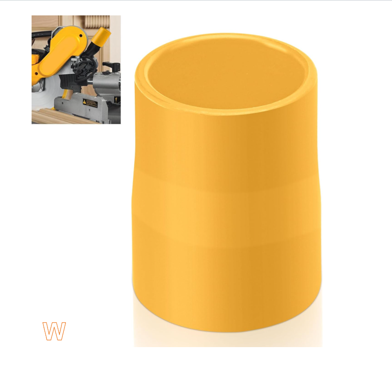 Dewalt Mter Saw Vacuum Adapter To 1 1/4 Shop Vacuum Hose Saws DWS713