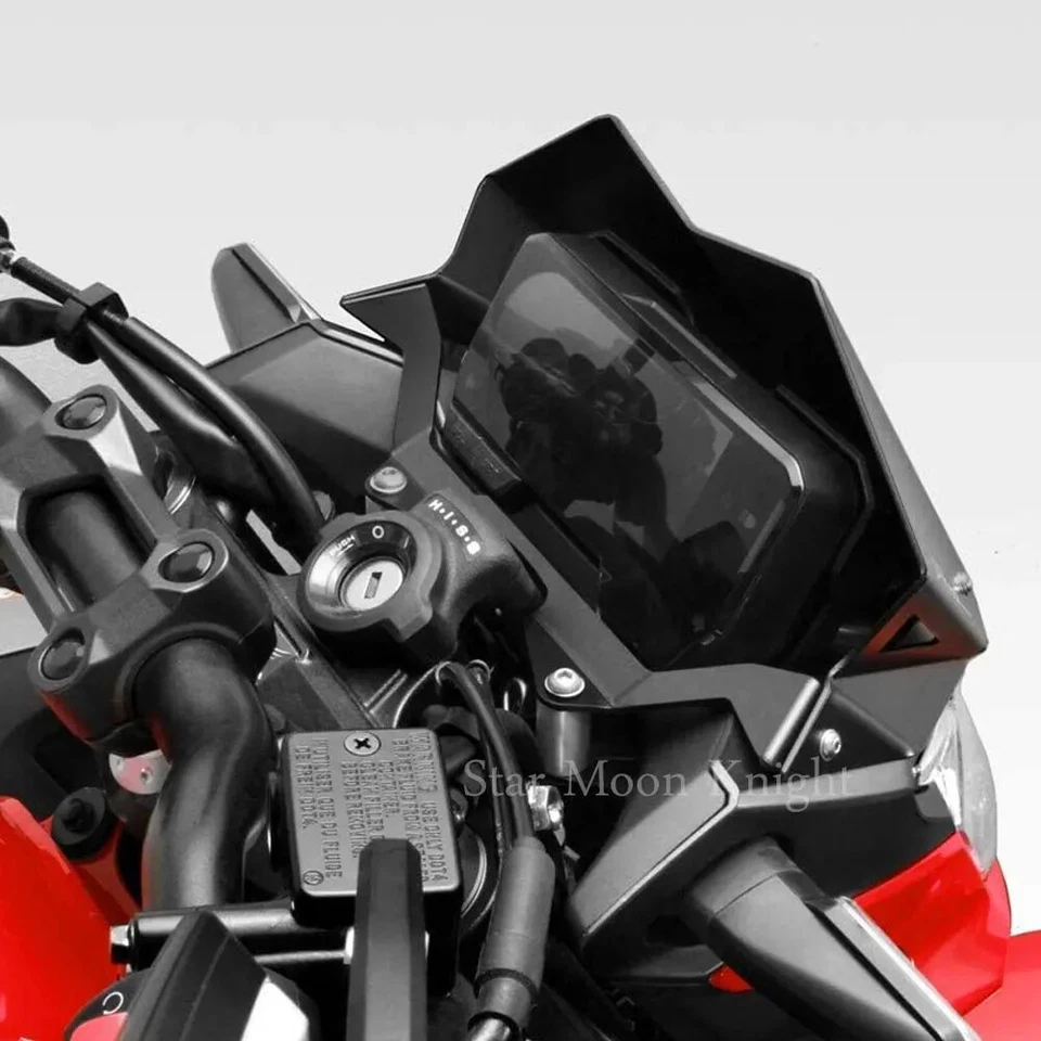 Motorcycle Windshield Wind Shield Deflector Fit For HONDA CB500F 2019-2021 2020 - Image 4 of 4