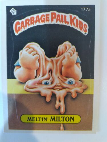 Garbage Pail Kids MELTIN' MILTON sticker #177a - Picture 1 of 2
