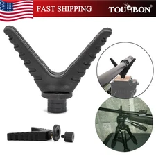 Tourbon Tripod Shooting Stick Gun Rest V-Yoke Mount Adjustable Camera Monopod