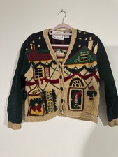 Eagle Eye Vtg Christmas Sweater Size Medium