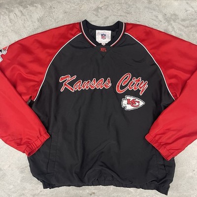 Vintage Kansas City Chiefs Adult L Windbreaker Jacket Pullover
