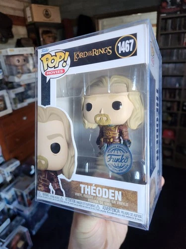 Movies Funko Pop - Theoden - The Lord of the Rings - No. 1467 - Free Protector