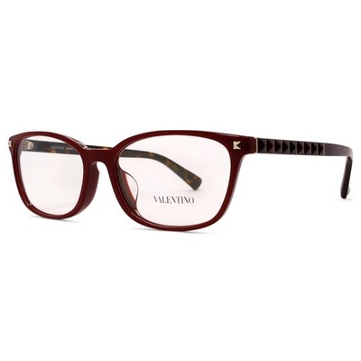 Valentino VA 3060F 5139 54 Bordeaux Red Frame Womens Designer Optical Eyeglasses
