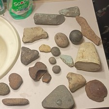 Assorted Natural Rocks and Mineral Specimens Collection for Display or Study