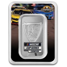 NASCAR Phoenix Championship Cup 1 oz Silver Bar PAMP - 2,500 Mintage 109.84 per troy oz