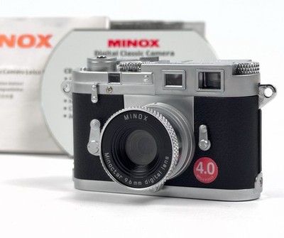 デジタルカメラ MINOX DIGITAL CLASSIC CAMERA Leica M3 Minox Leica M M3 4.0 3.2MP Digital Camera - Black & Gray for sale