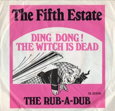 The Fifth Estate - Ding Dong! The Witch Is Dead / The Rub-A-Dub 7'' Vinyl 61626
