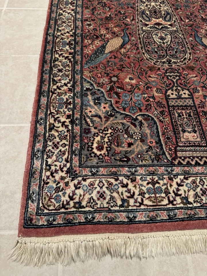 东方地毯-二手小地毯-传统设计-状况完好 — 第 3/4 张图片