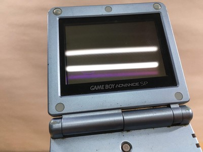 【新品・未使用】GAMEBOY ADVANCE LG3699 With Defects - GameBoy Advance SP Pearl Blue Game Boy