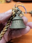 6 Vintage Mid-20th Century Indian Brass Sarna Bells — photo 3