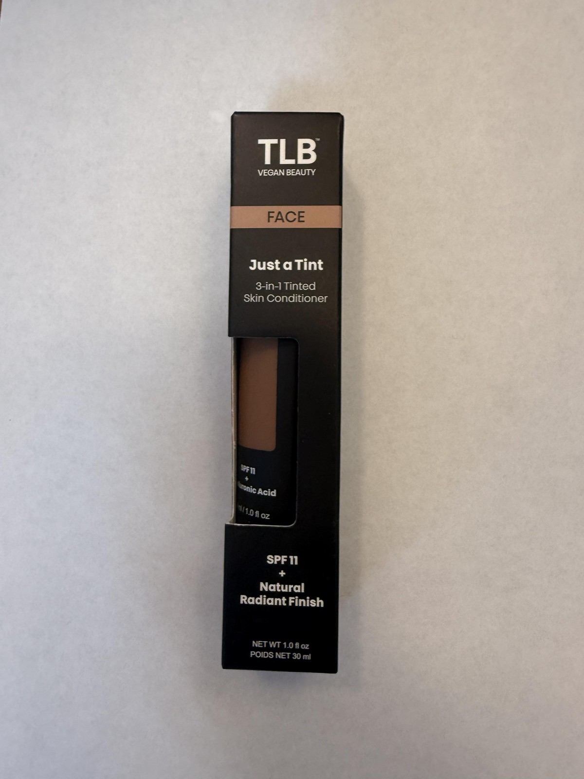 TLB The Lip Bar Just a Tint 3-in-1 Skin Conditioner SPF 11 Mahogany Mami 1oz