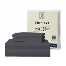 Kotton Culture Bed Sheets 4 Piece 100 Egyptian Cotton 600 Thread Count Soft