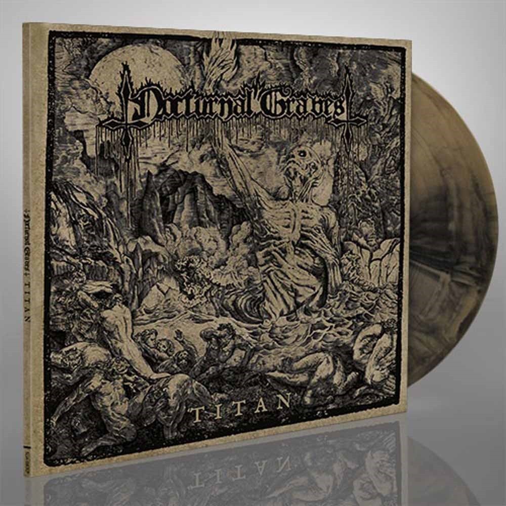 Nocturnal Graves Titan (gold/black Vinyl) LP New 822603988314