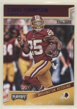 2018 Panini Playoff Goal Line Chris Thompson #198 fm0
