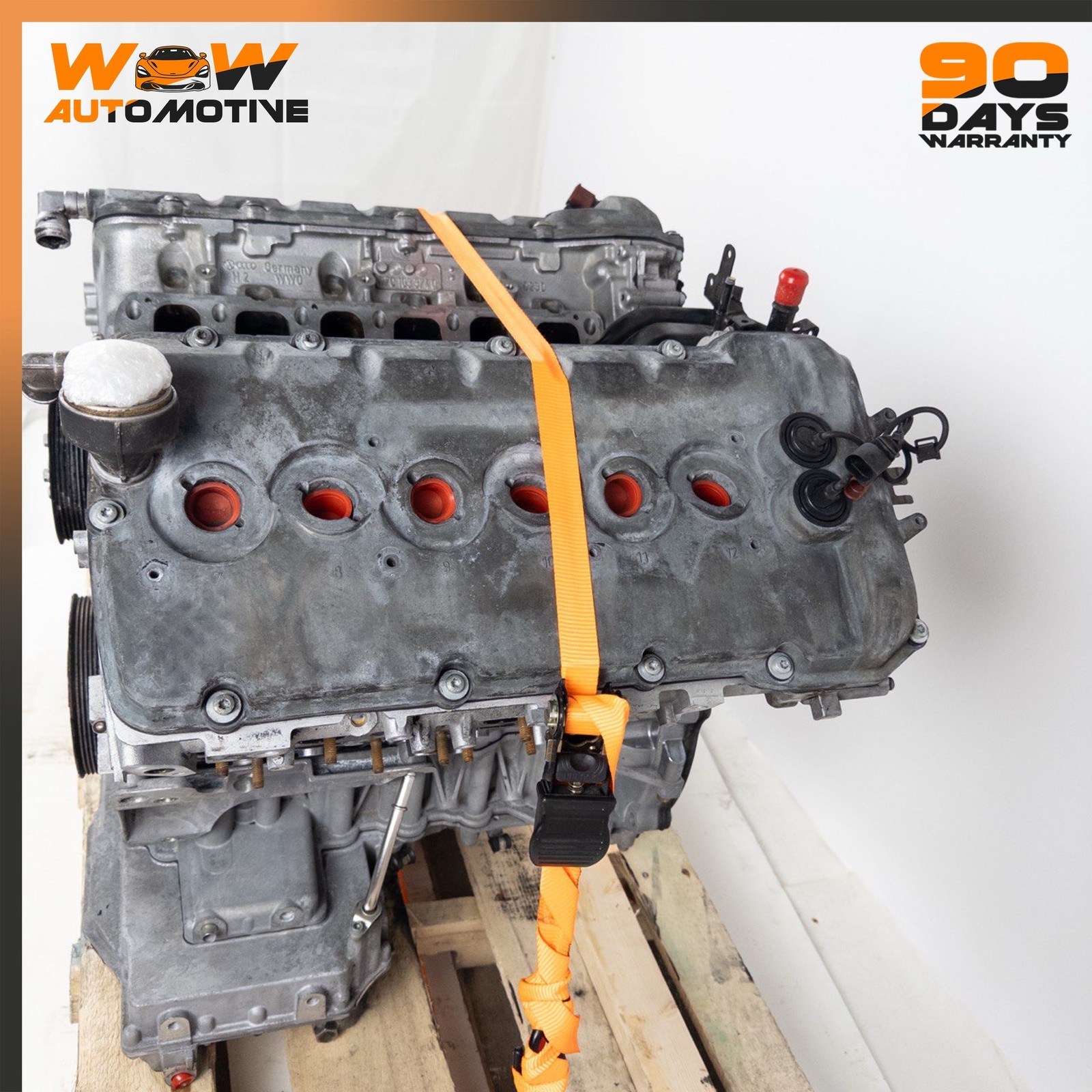 04-13 BENTLEY CONTINENTAL GT 6.0L W12 COMPLETE ENGINE MOTOR ASSEMBLY OEM