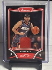 2008-09 Bowman Draft Picks & Stars - Retail Relics Jared Dudley #BSRJD (MEM)