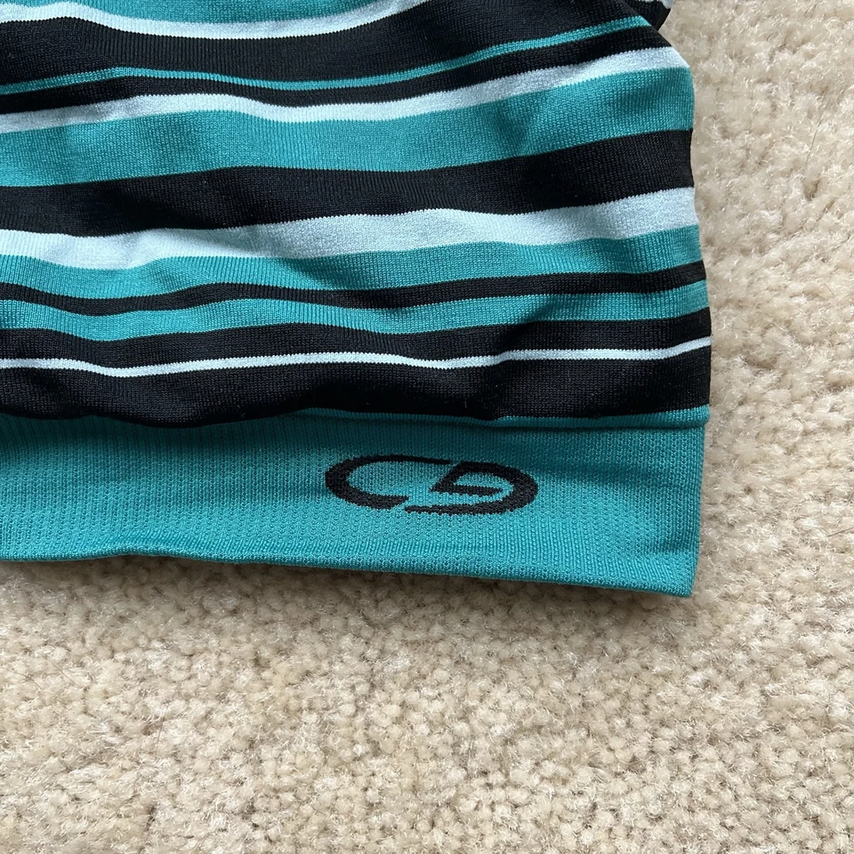 Sujetador deportivo C9 by Champion para mujer verde negro a rayas impacto claro - L - En muy buen estado Foto 3 de 4