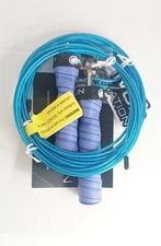 WOD Nation Adjustable Speed Jump Rope For Men Women & Children - Blue