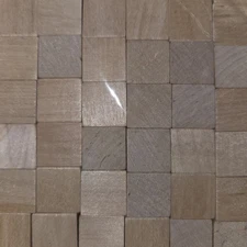 Art Craft Blocks 2 cm Natural Wooden VTG 98 Pack  *NOT  FOR CHILDREN UNDER 5 YR*