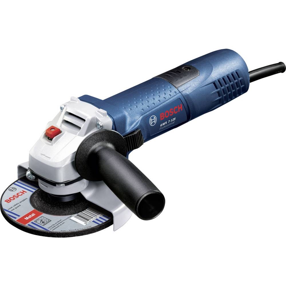 Meuleuse Bosch GWS 7-125 pour couper le métal sans effort mécanique ni surchauffe