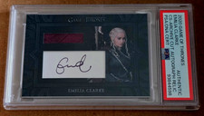 Game of Thrones The Complete Edition Emilia Clarke Archive Cut Relic Autograph