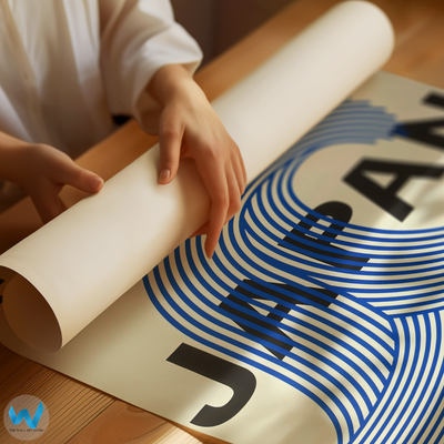 Learning from Japan Poster Danish Modernist Wall Art - 12X16/16X20