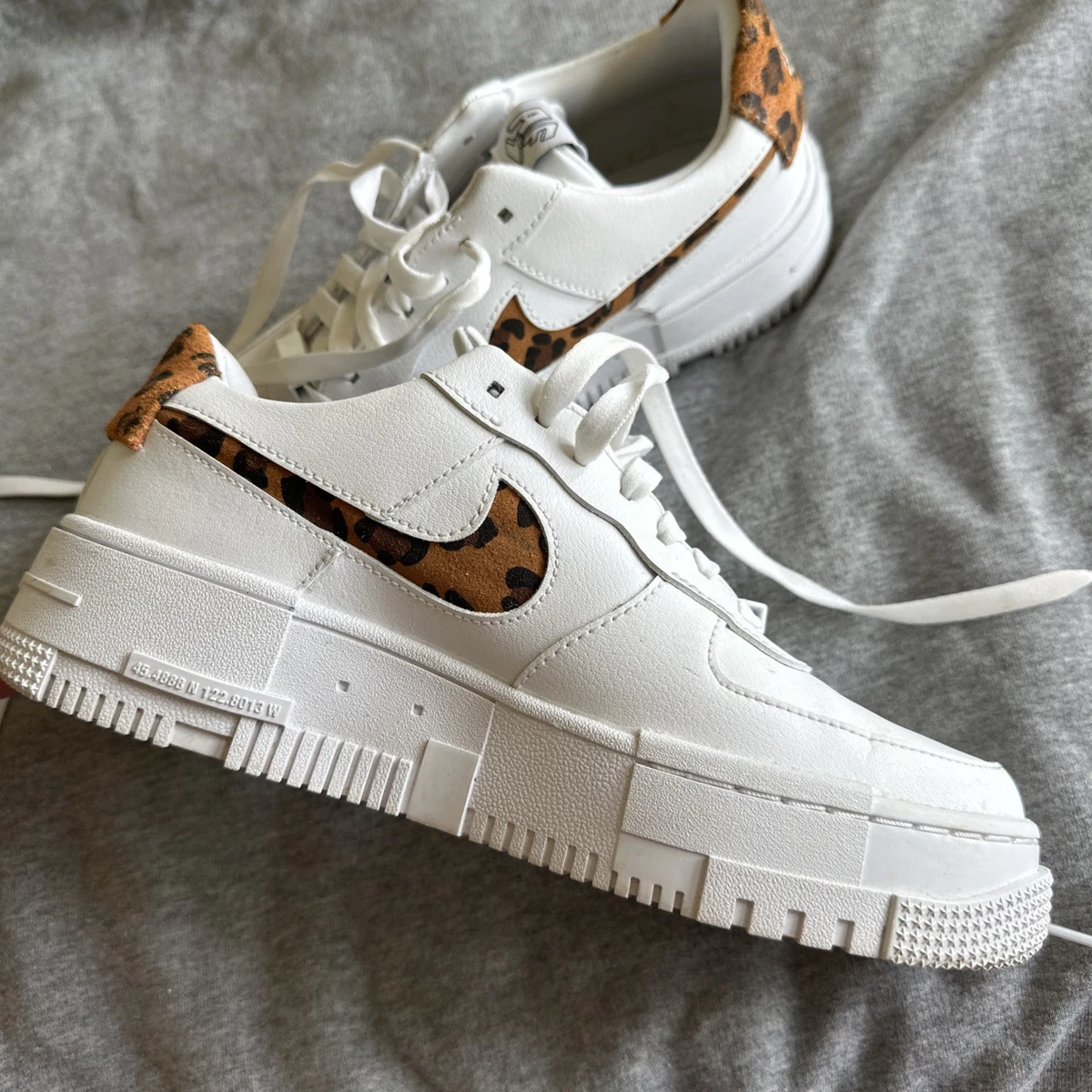 Las mejores ofertas en Nike Air Force 1 Pixel SE Leopard W | eBay