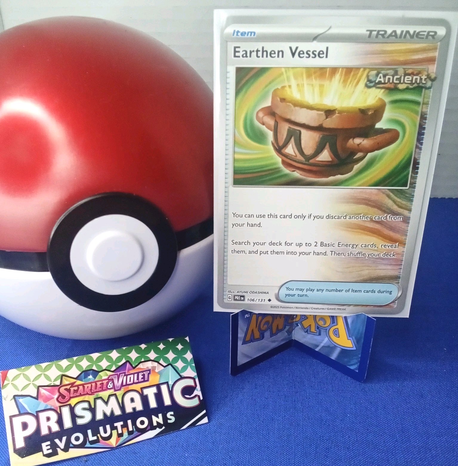 Earthen Vessel 106/131 Prismatic Evolutions Pokemon TCG