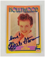 Gale Storm Signed Autographed Trading Card ACOA