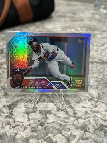 2023 Topps Series 1 - Michael Harris II #226 Silver Pattern Foil (RC)