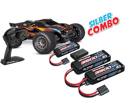 Traxxas Mini XRT VXL-3S Brushless orange Silber Combo TRX108076-1-ORNG-SILBER-CO - Bild 1 von 3