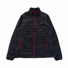 Patagonia Women's Navy Blue Purple XL Nano Puff Insulated Quilted Zip Up Jacket