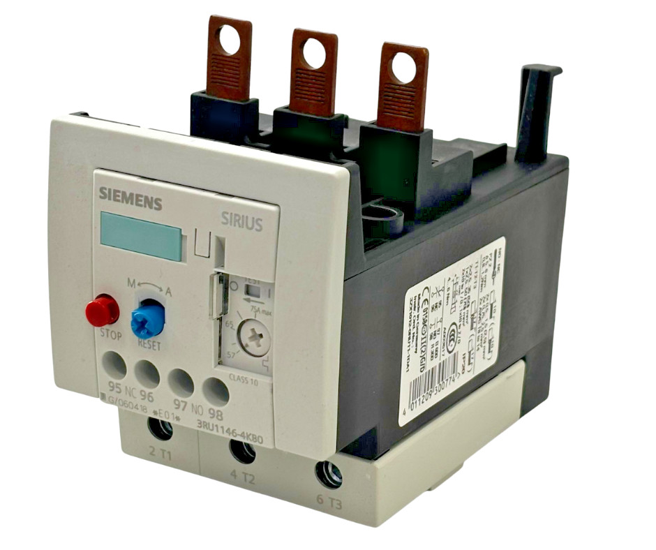 Siemens 3RU1146-4KB0 Overload Relay 57–75A