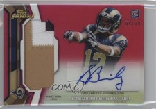 2013 Topps Finest Rookie Pink Refractor 4/10 Stedman Bailey Patch Auto h3a