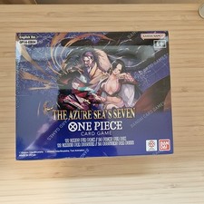 One Piece The Azure Sea's Seven OP-14 Booster Box - Englisch - Brandneu Sealed