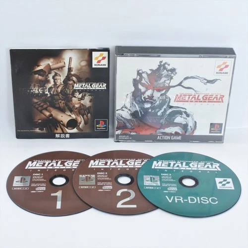 METAL GEAR SOLID INTEGRAL PS1 Playstation For JP System 6106 p1